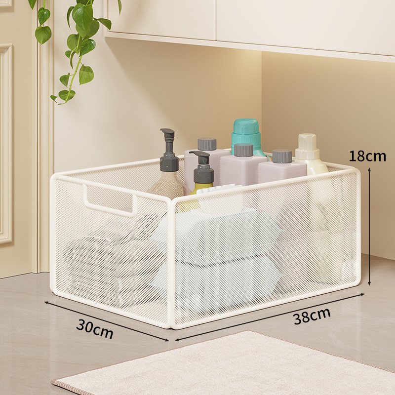 Carrito Cesta para Ropa Sucia de Hierro, Móvil, para Baño