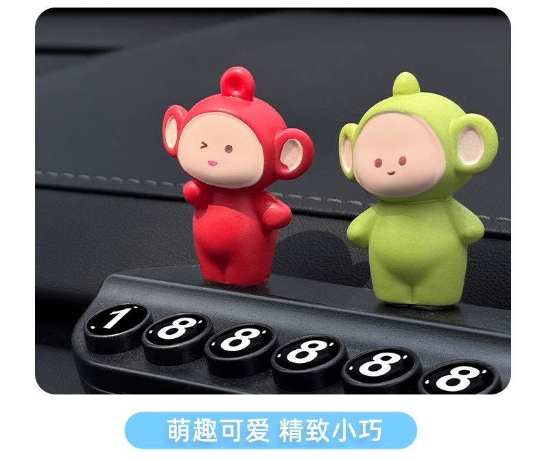 Car Temporary Parking Number Plate for Women, Cute Car Moving Phone Plate, Car Ornaments and Decorative Supplies
