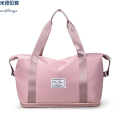 批發旅行包男女同款乾濕分離健身包大容量瑜伽包運動手提包單肩包