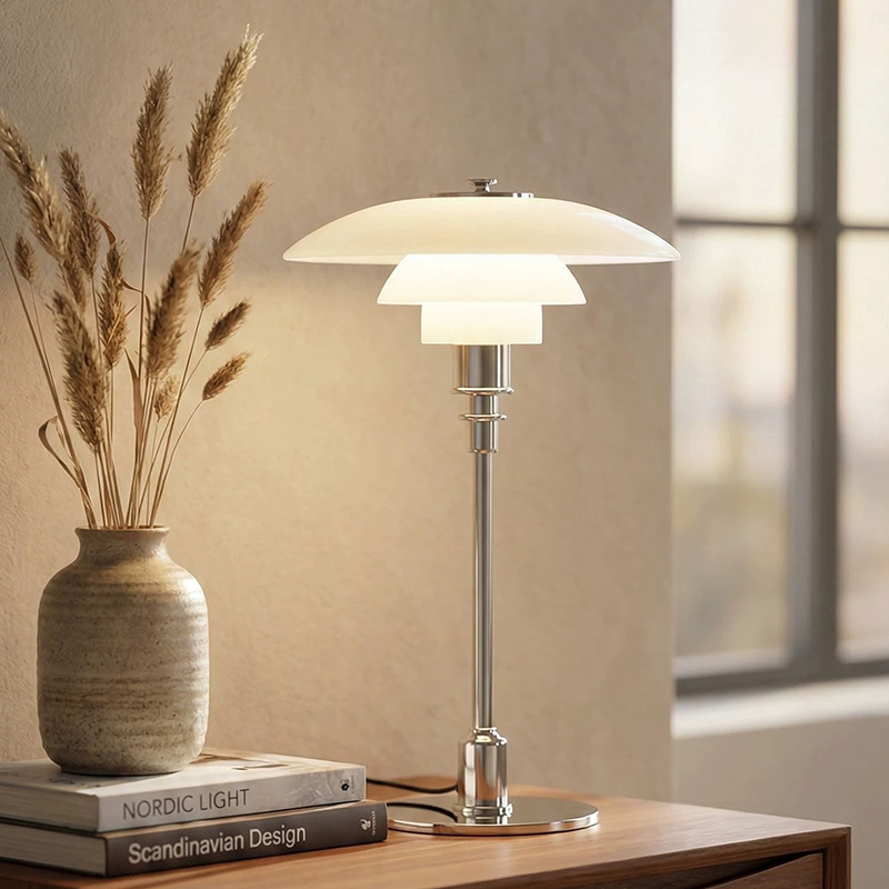 Danish Louis-Poulsen Lighting Fixtures Modern Living Room Bedroom Study Classic Nordic Export Specification Ph5 Table Lamp Danish Louis-Poulsen Lighting Fixtures Modern Living Room Bedroom Study Classic Nordic Export Specification Ph5 Table Lamp