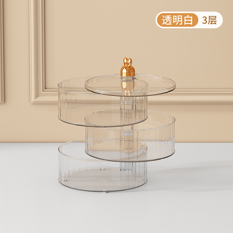 투명한 흰색 3겹