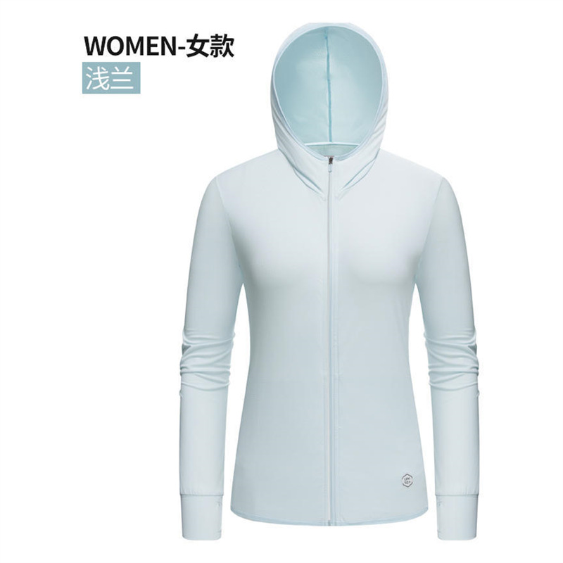 Ropa de protección solar personalizada logotipo de impresión de ropa de protección solar al aire libre para hombres y mujeres chaqueta de hielo delgada impresión de ropa de piel UV