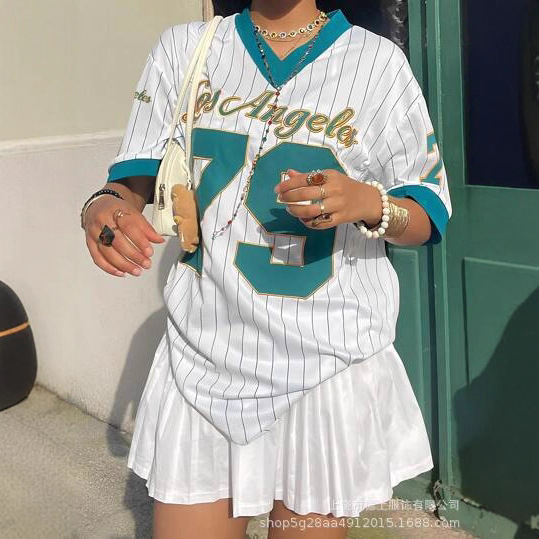 New Cross-Border Independent Station Aliexpress European and American Summer Short-Sleeved T-Shirt Digital Printing Women's T-Shirt