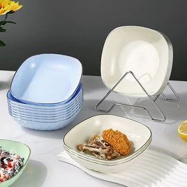 果盘、果篮;碟;盘