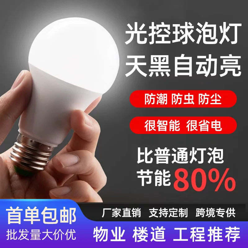 LED-индукционная умная лампа, энергосберегающая лампа, с резьбовым цоколем