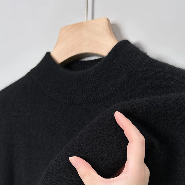 [Half -high collar] 8802 black