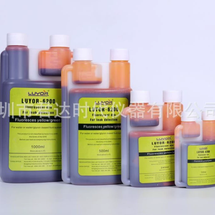 Флуоресцентный детектор утечек на водной основе LUYOR-6200 водорастворимый флуоресцентный детектор утечек на водной основе для проверки утечек в системе водоснабжения