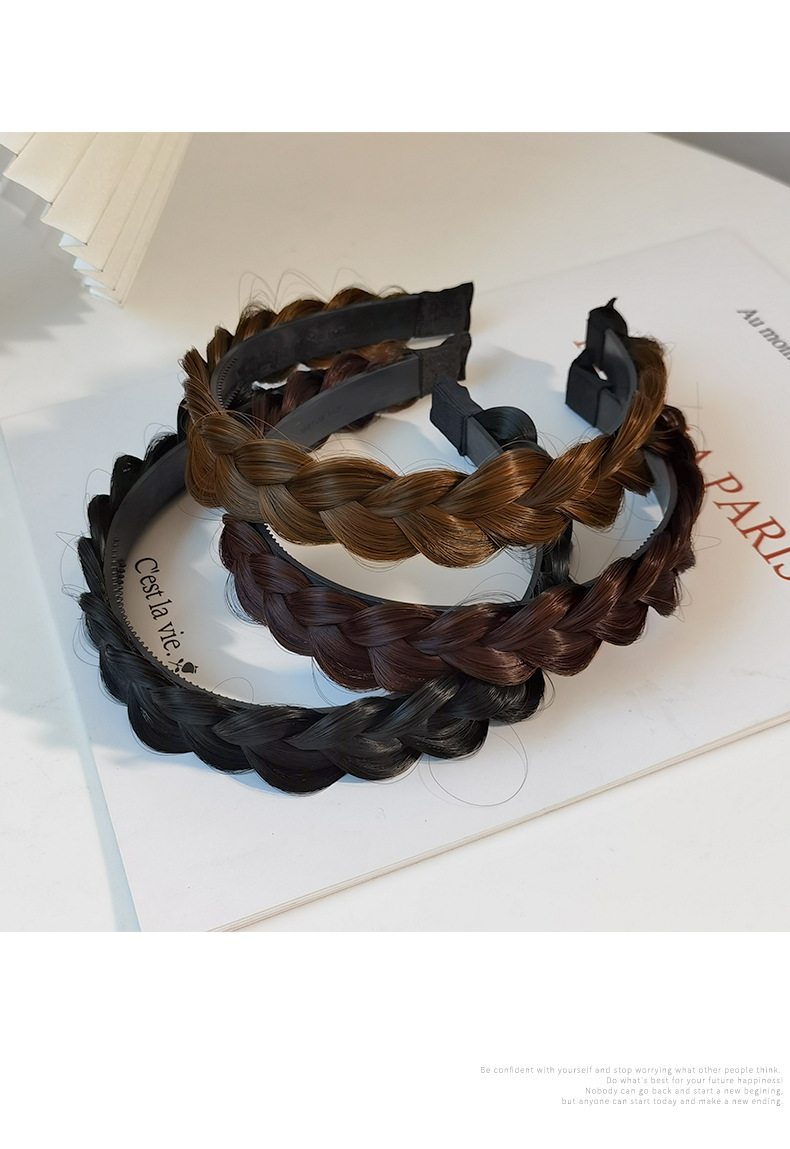 168g Weight Hair Band Hair Accessories Type 1 Piece Quantity Holiday Occasion Synthetics Material Solid Color Pattern Women'S Gender Fashion Style Fashion Solid Color Synthetics Hair Band 1 Piece 9