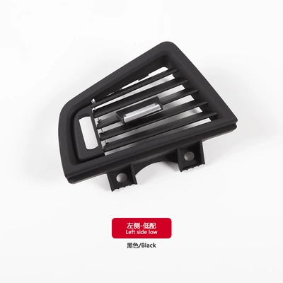 Suitable for BMW 5 series air conditioning air outlet f18 f10 left middle right rear air outlet panel 64229166885 (Cab and accessories) - black-left