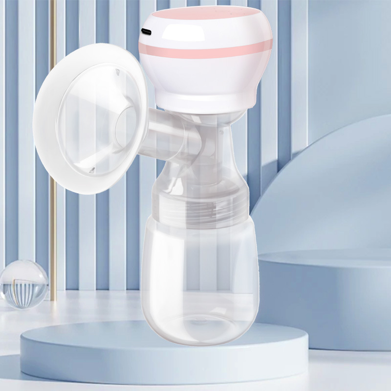 Electric Breast Pump, Fully Automatic, Hands-Free, Rechargeable, Portable, Strong Suction, Portable Breast Milk Collector