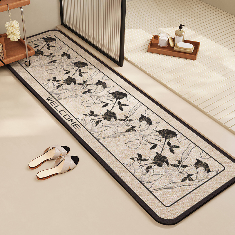 네 면에 둥근 모서리가 있는 떠다니는 꽃