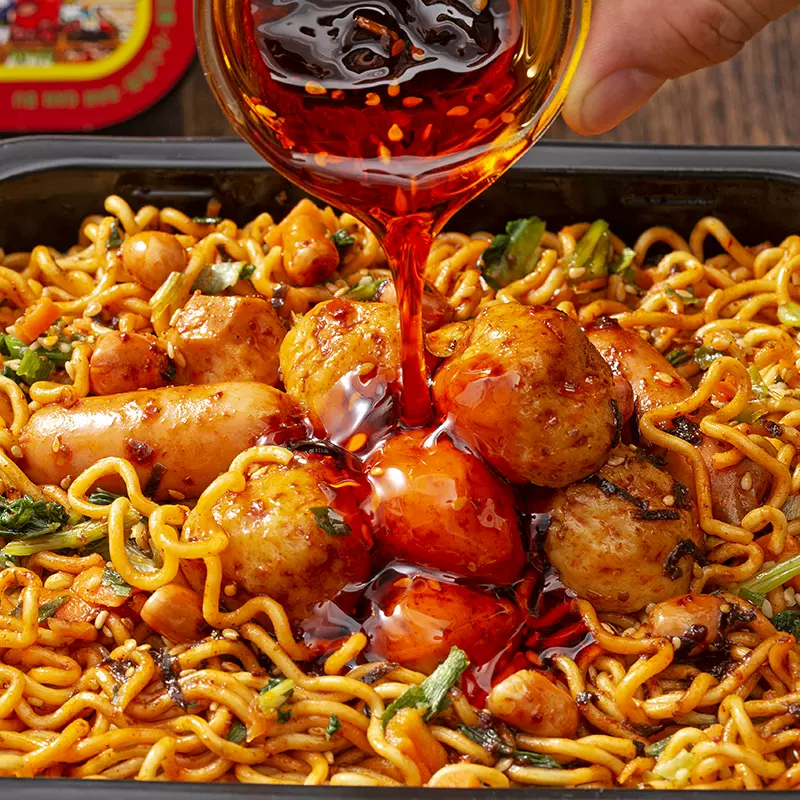 批发班干部麻辣香锅拌面速食葱油面咸蛋黄方便面韩式火鸡小龙包邮