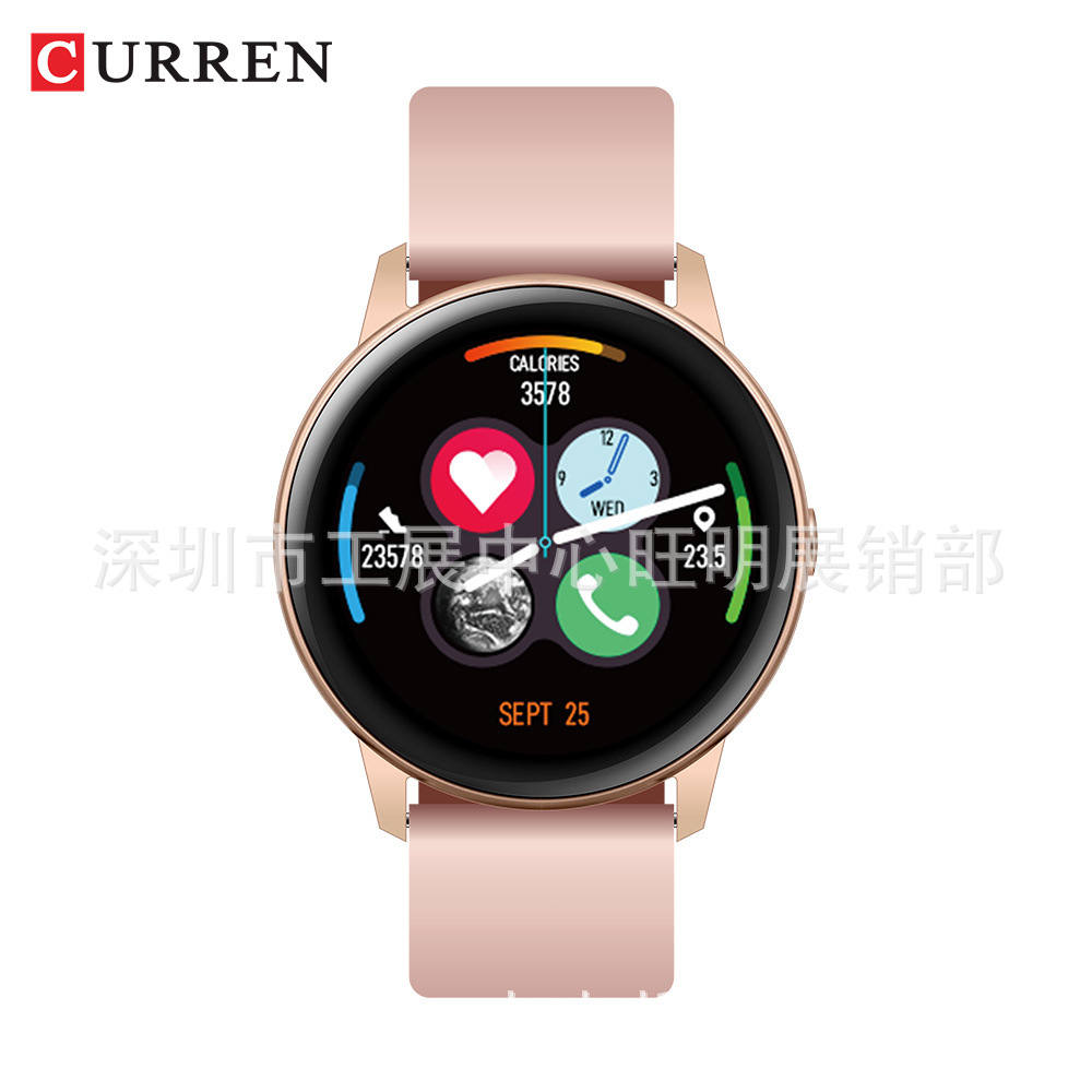 CURREN/Karen R3-Pro Multifunctional Smart Round Watch Waterproof Heart Rate Sports Watch Tape Watch