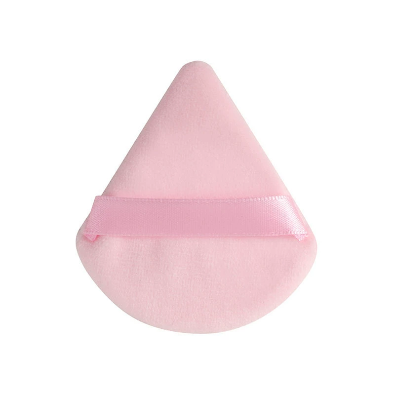 Soft makeup sponge set, square & triangular double-sided powder puffs, assorted colors