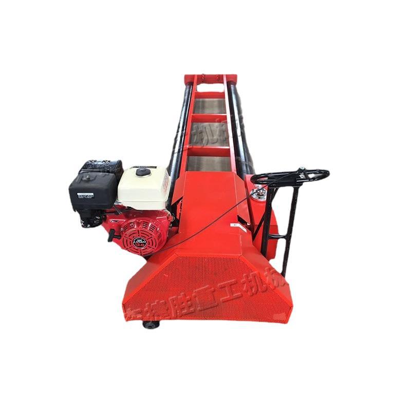 Pavimento de pavimentación niveladora de cemento máquina de pavimentación de piso de concreto auto-caminar rodillo eje aeropuerto pista máquina vibratoria