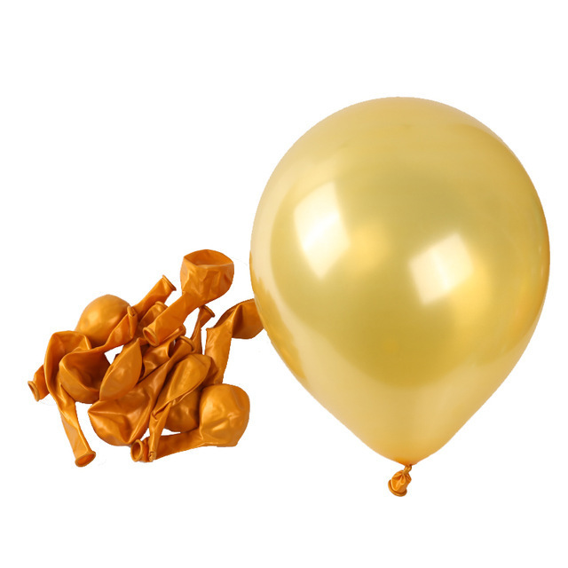 Fábrica al por mayor de 10 pulgadas 2,2G grueso perla globo de látex fiesta de cumpleaños decoración de la boda suministros