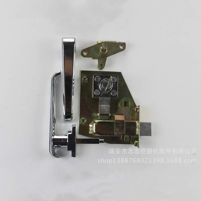 挖掘机配件 加藤挖机 kato HD700 HD450 驾驶 门锁总成 锁块 拉手