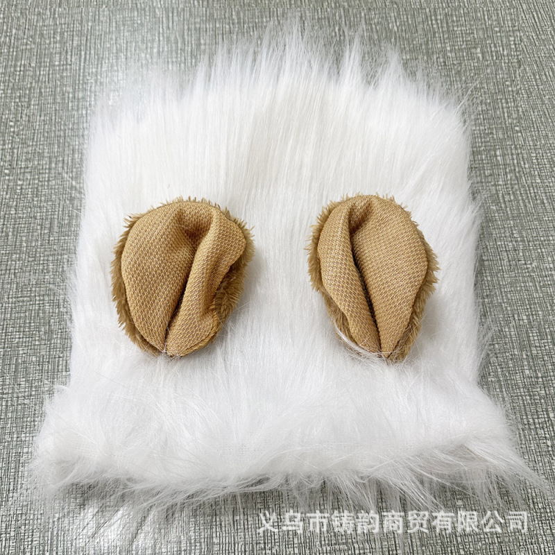 万圣节宠物狮子头套宠物变身搞怪狗狗假发宠物狮子围脖宠物服装|undefined