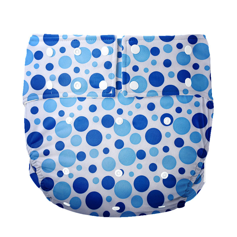 Pañales de tela para adultos a prueba de orina de comercio exterior, pantalones de pañales a prueba de fugas laterales, pañales para ancianos perdidos