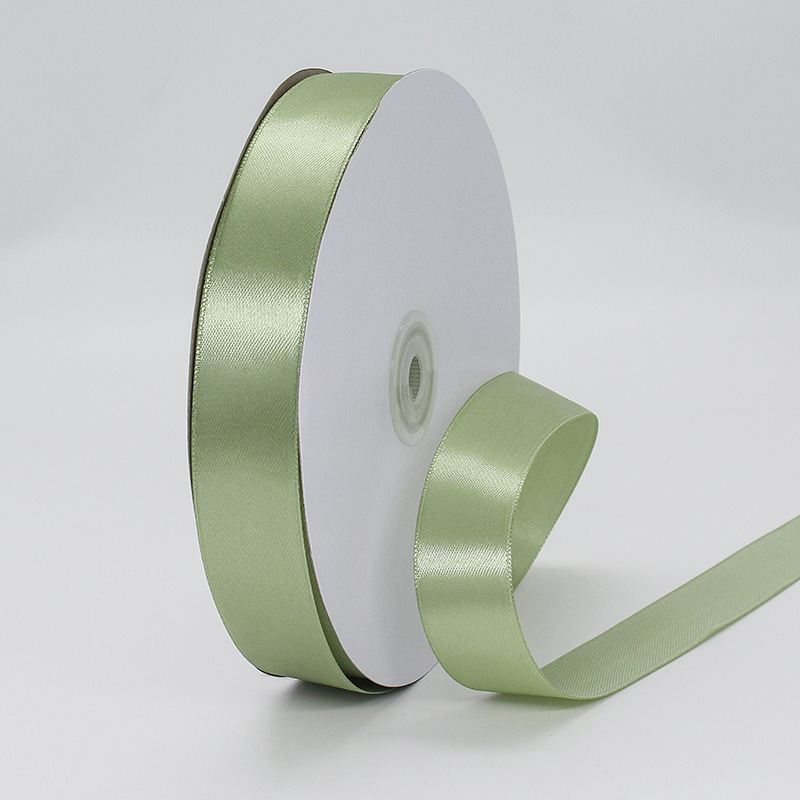 Fabricantes al por mayor salvia verde cinta flor de regalo decoración de embalaje cinta pequeña fresca cinta transfronteriza al por mayor