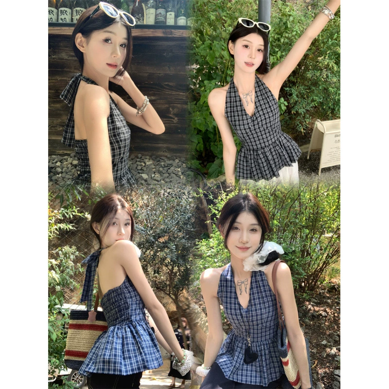 Новый жилет без рукавов с v-образным вырезом и шнуровкой по реальной цене