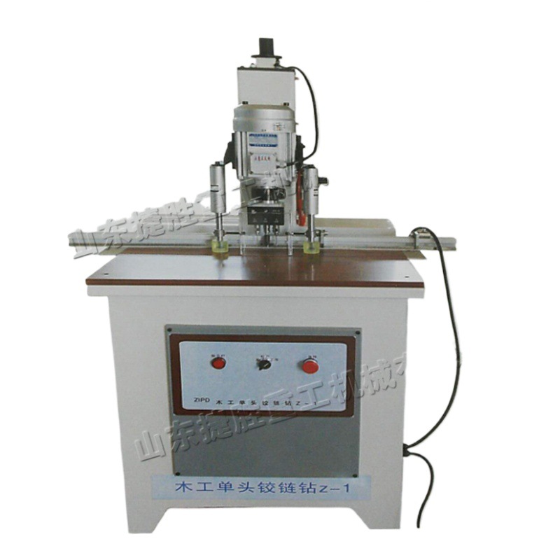 Máquina de perforación automática de muebles de panel de puerta de armario de perforación de una sola cabeza máquina de perforación de material de carpintería pequeña de escritorio