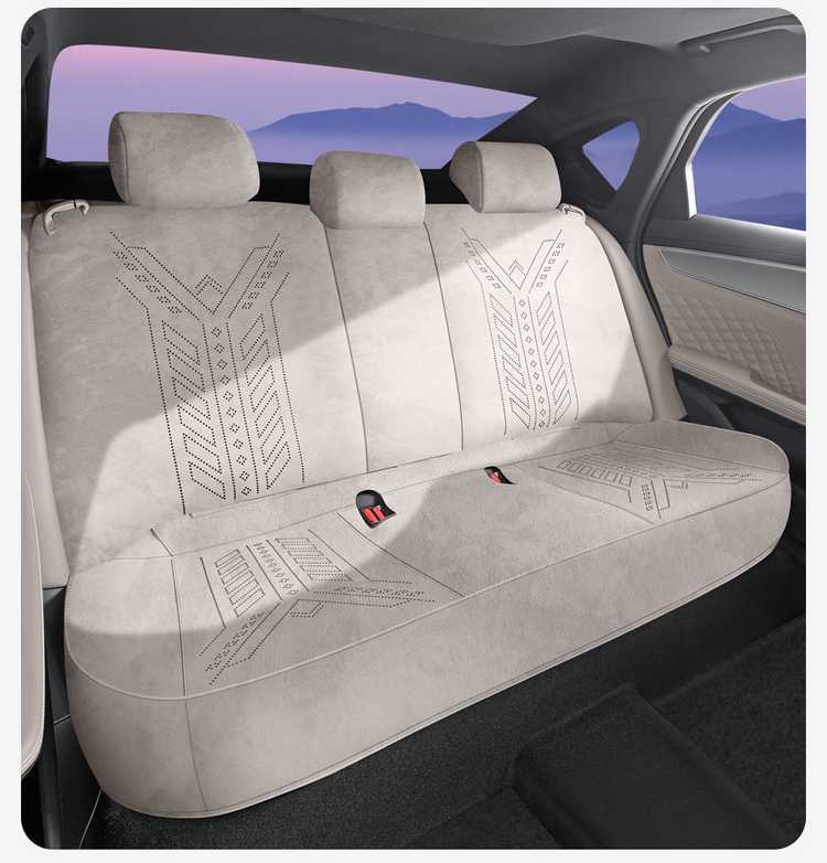 Byd Han Dmi/Ev Special Seat Cover Rams Suede Semi-Surround Cushion Four-Season Car Seat Cover