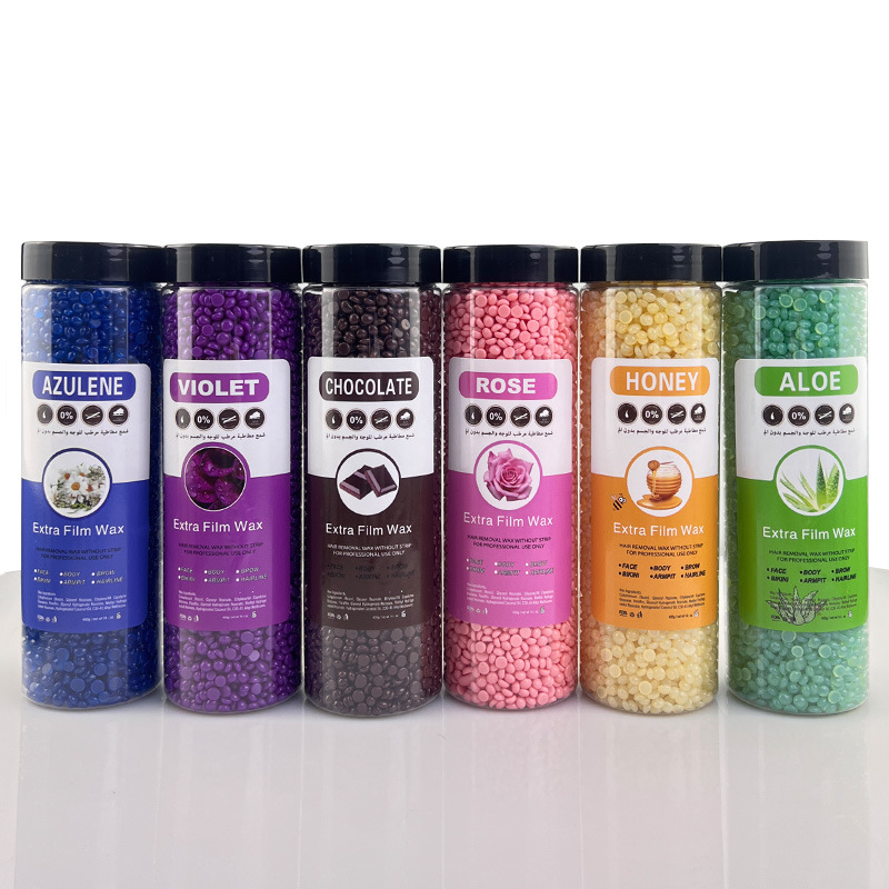 400g de BEANS de CERA embotellada 12 colores depilación BEANS de CERA FRIJOLES de CERA DURA FRIJOLES de CERA de Brasil