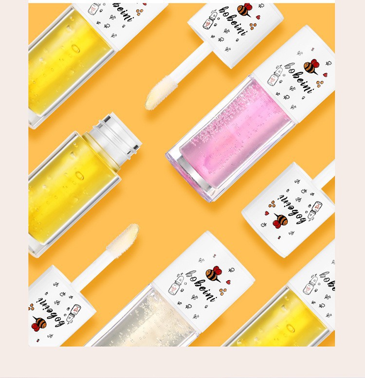 Bebeni Bee Lip Oil Lip Balm Moisturizes, hydrates, repairs and reduces lip lines. Lip cream prevents dryness and cracking. It's a lip balm for girls undefined