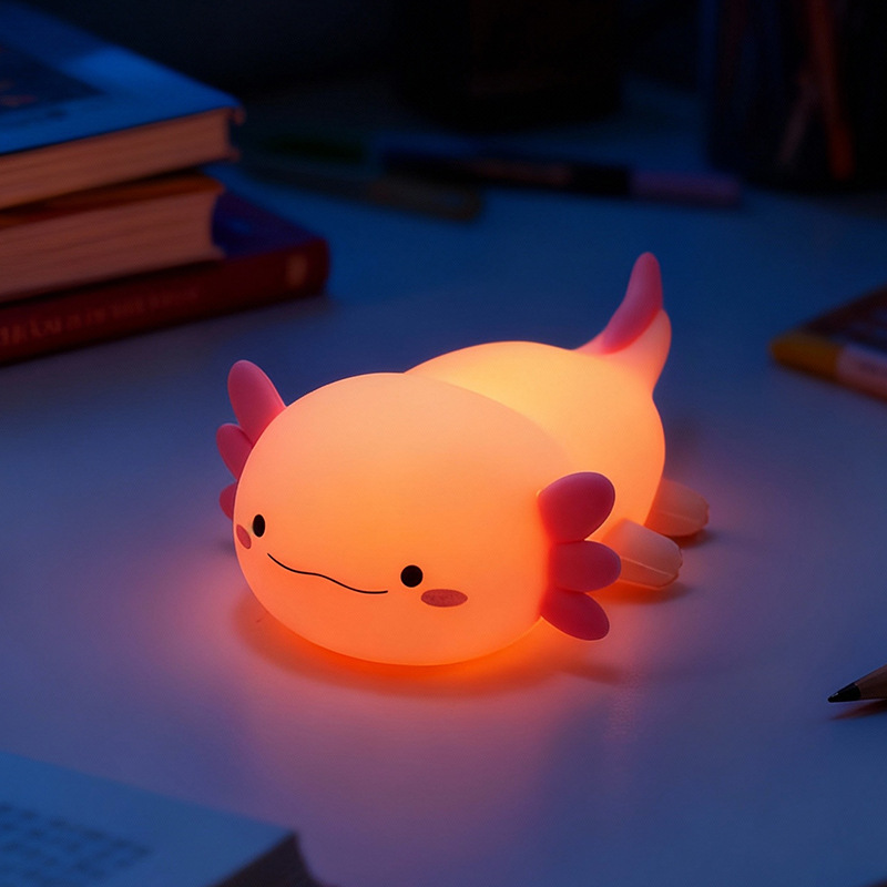 Lámpara de noche para niños regalos se pueden recargar a tiempo creativo lámpara de escritorio atmósfera de luz en línea explosión