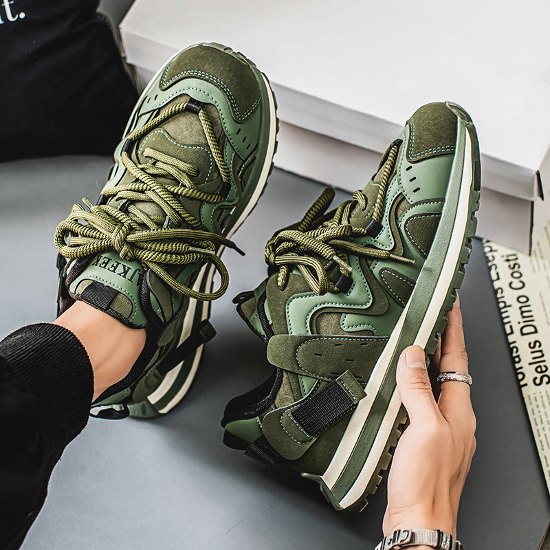 Zapatos Deportivos Casuales Transpirables para Hombre, Tendencia TikTok y Kuaishou, Primavera 2026, Zapatos Modernos para Hombre, Estilo Forrest Gump