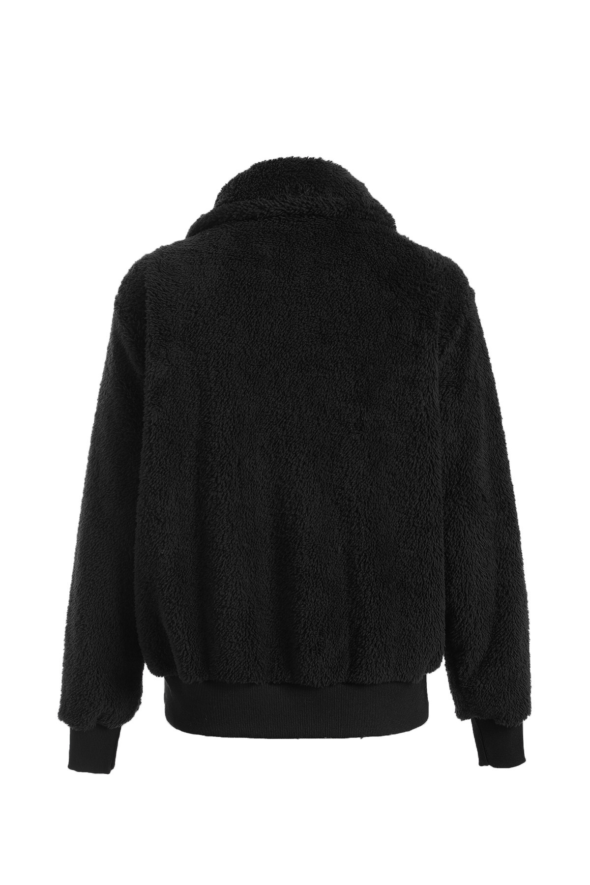 Women's Clothing Warm Velvet Teddy, Women's Woolen Coat Tops_voghion.com