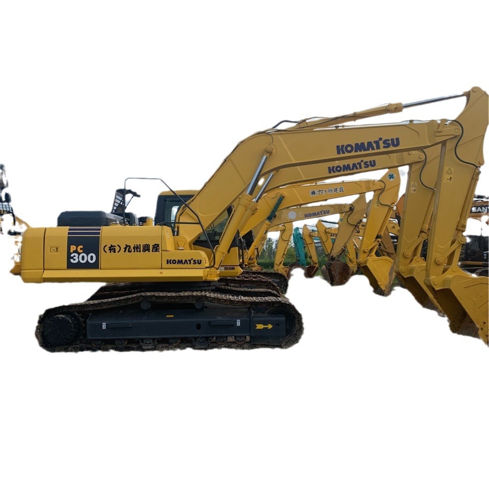 Exportaciones nacionales y extranjeras de segunda mano excavadora Komatsu 120.130.200.220.240 con cañón