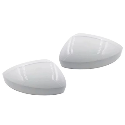 Suitable for 17-20 Volkswagen Tiguan Rearview Mirror Housing, Tiguan Reflector Cover, Reversing Mirror Cover Replacement Parts (Other Automotive Exterior Supplies) - white-clip-pair-of-2