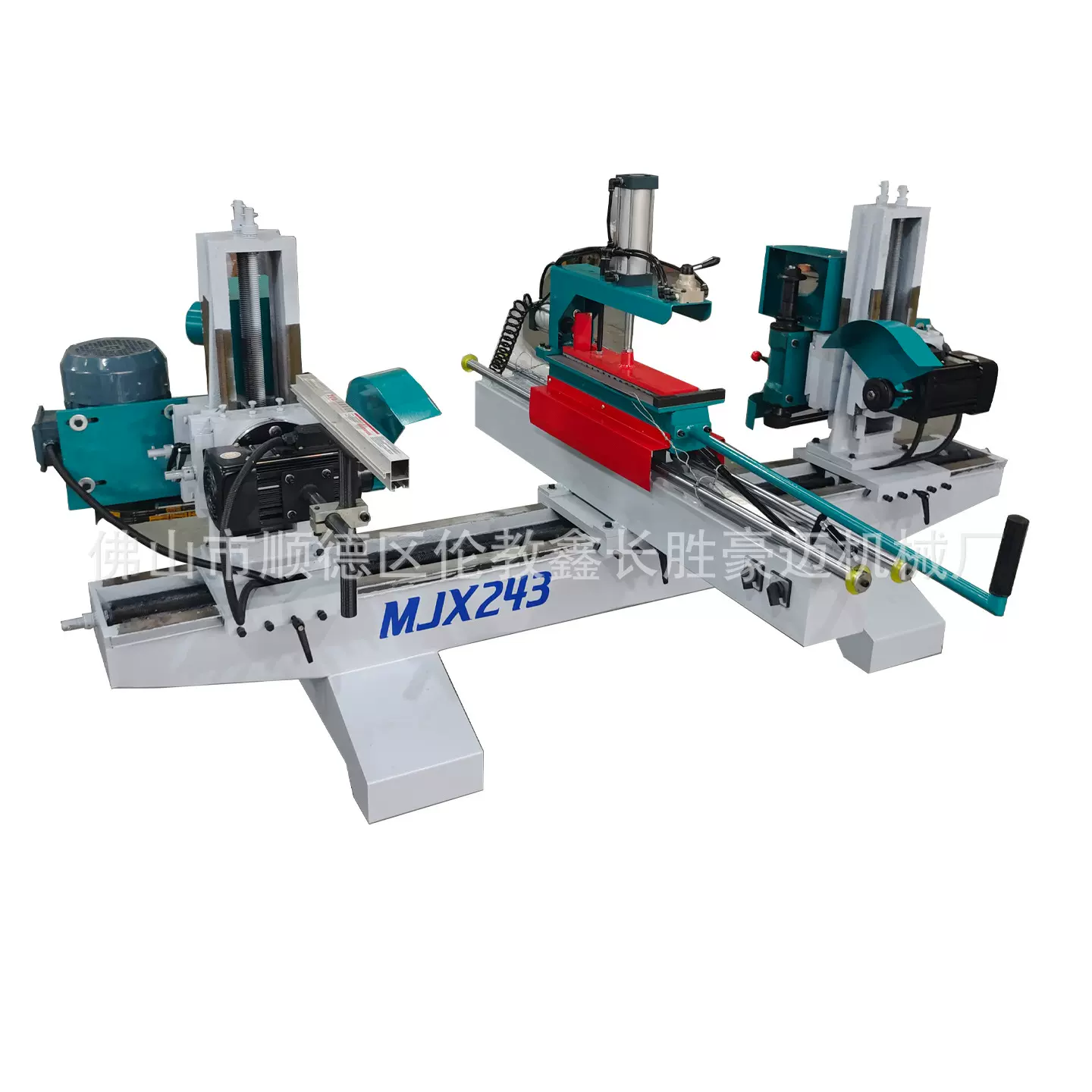 厂家直供木工机械-木工双端锯床 木工截料锯床 MJ243双端截料锯铣