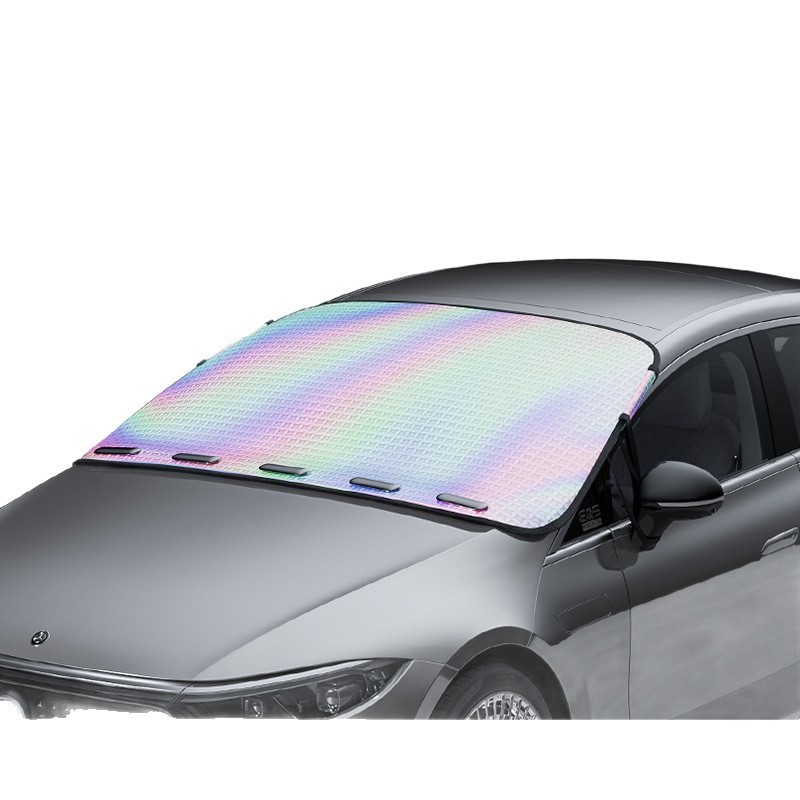 ドアクリップレーザー車用サンシェードフロントガラス日焼け止め断熱サンシェード傘車カーテンボード車外部|undefined
