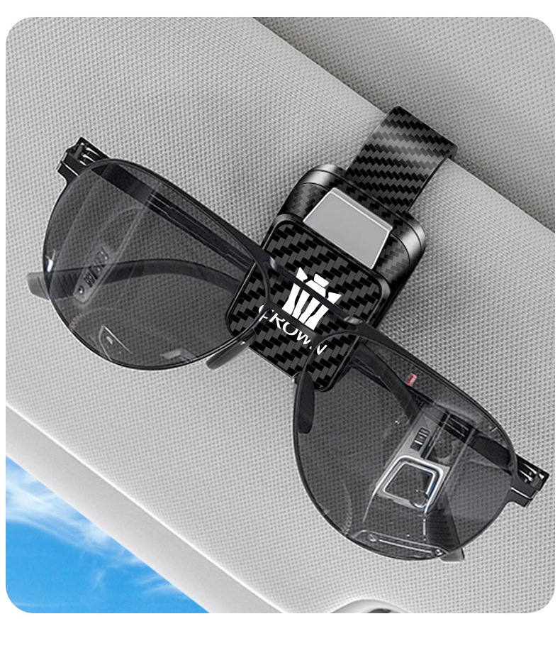 Suitable for 2024 Crown LuFang New Car Sunglasses Frame Advanced Toyota Crown Car Storage Glasses Holder