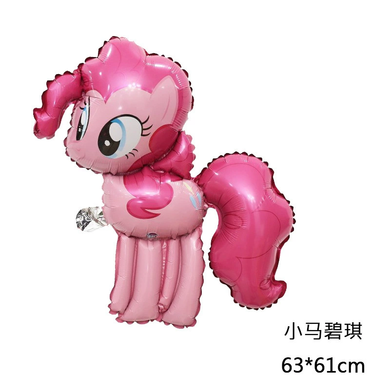 Pony, rainbow balloon, 3D, unicorn