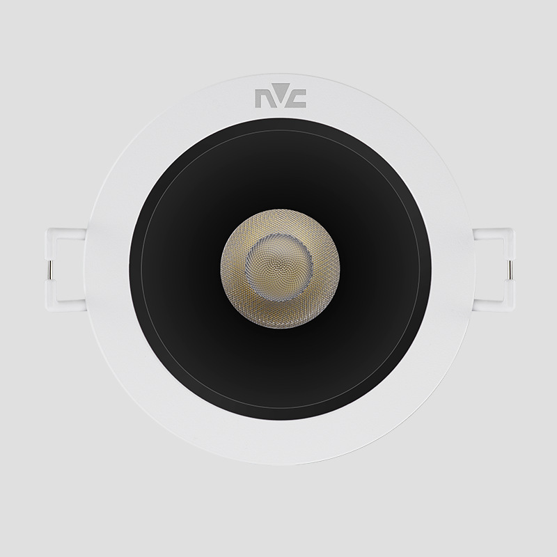 NVC 照明 COB スポットライト埋め込み型天井ダウンライト 7W9W アンチグレア NLED9473SA 9473SB アルミニウム|undefined