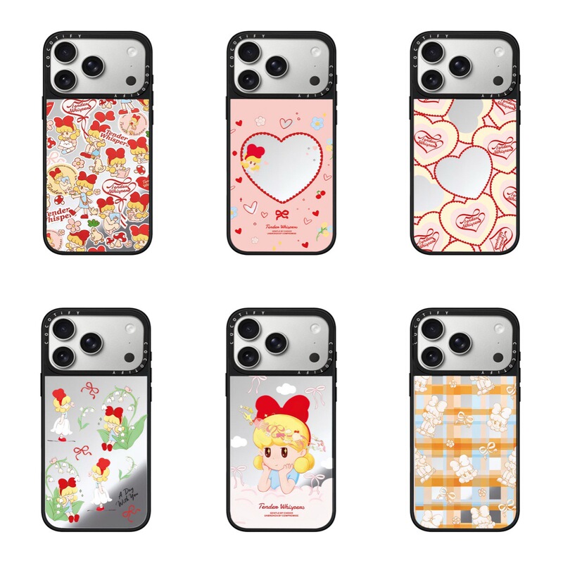 Girl Holding Flowers, the Moment That Makes Her Heart Flutter, C Brand Magsafe Magnetic Case Compatible with iPhone Apple 17 Pro Max Phone Case 16