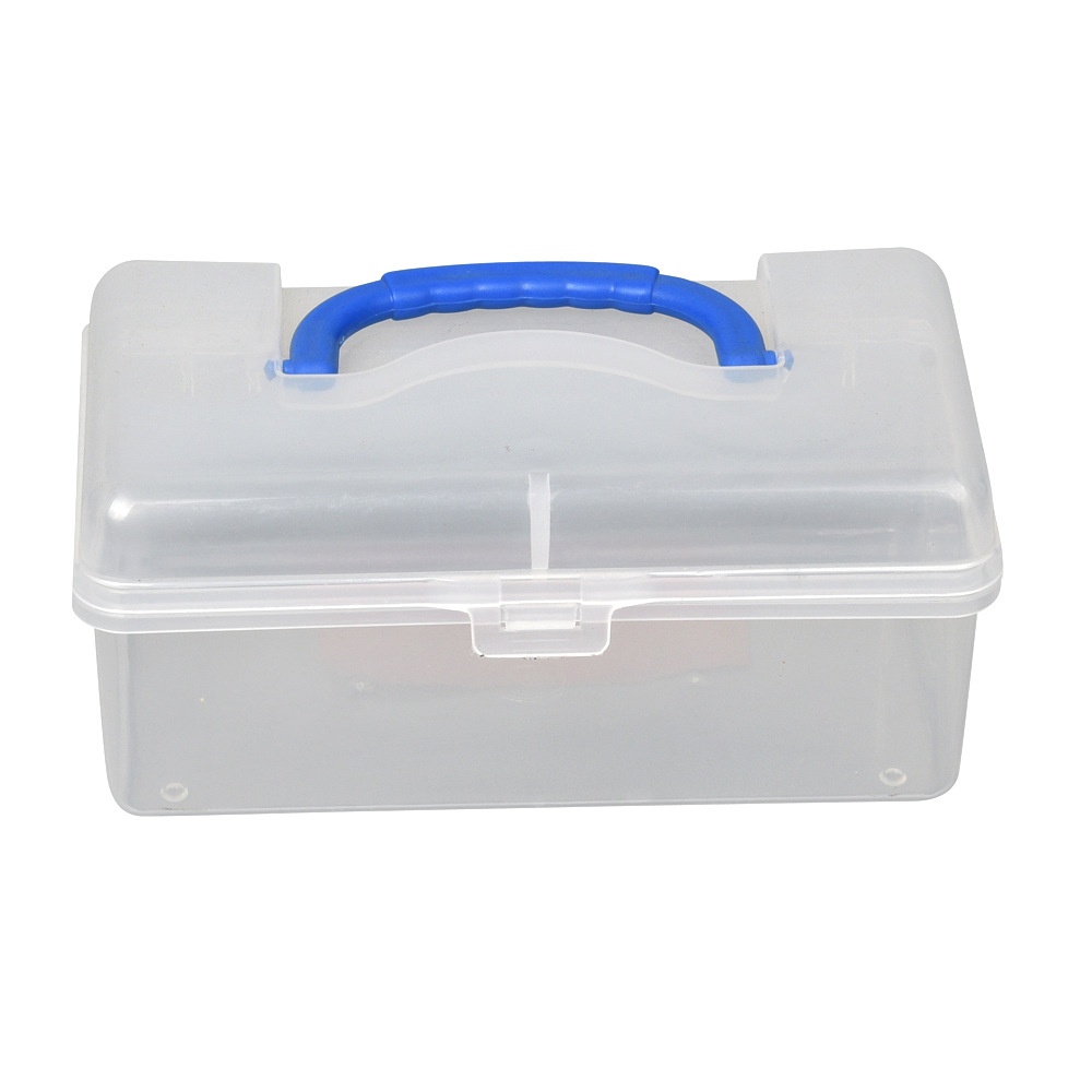 G-167环保无毒PP塑料工具箱、化妆箱、文具箱、整理箱、低价批发