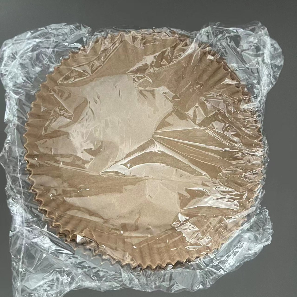 Freidora aire especial Placa de papel hogar resistente a altas temperaturas de absorción de aceite almohadilla de papel de grado alimenticio especial de papel redondo bandeja para hornear