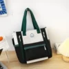 Black study bag