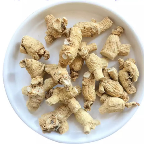 Whole dried ginseng pieces, including ginseng roots and branches, from Jilin Changbai Mountain, Northeast China.