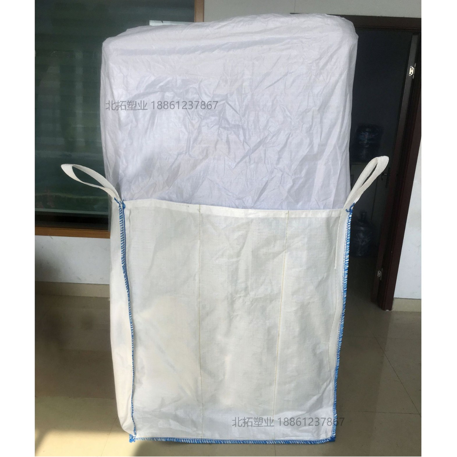 厂家现货售发防膨胀塑料颗粒袋吨袋吨包集装袋可印刷涂抹加防漏