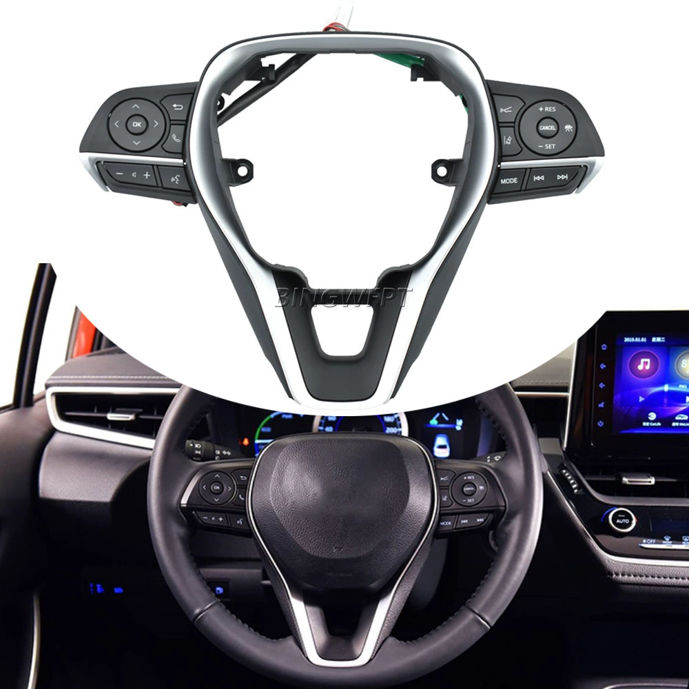 Подходит для 19-21 моделей Многофункционального Переключателя круиз-контроля с кнопкой на рулевом колесе Lei Ling Corolla Rong Fang