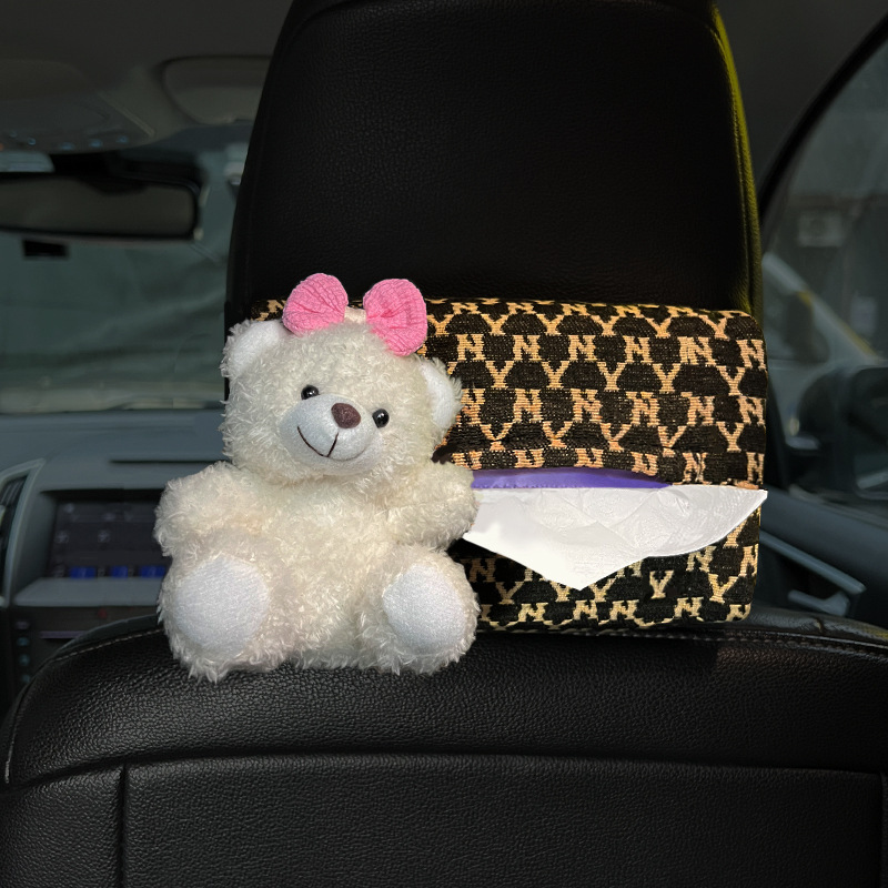 [Productos de punta] Bolsa de papel de dibujo para coche, caja de reposabrazos para mujer, bolsa de papel, caja de dibujo para coche colgante, decoración de caja de dibujo para coche image 35