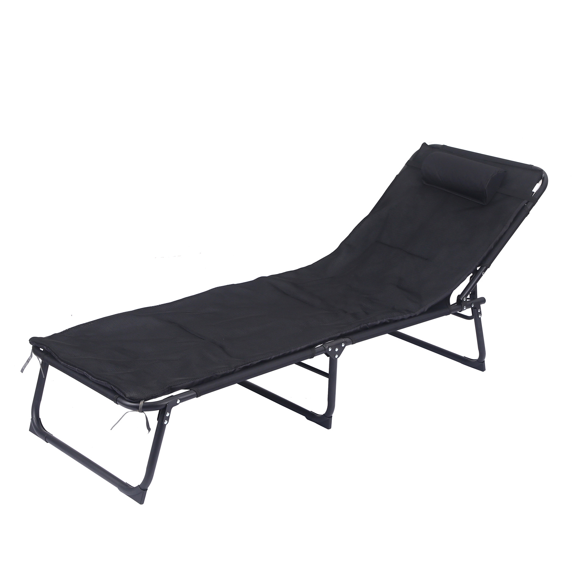 Cama plegable individual portátil para exteriores, tumbona plegable simple para ocio, ideal para oficina, venta al por mayor.