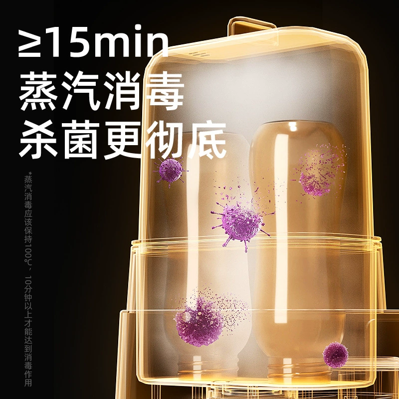 Glass antibacterial feeding bottle, children's teapot, milk warmer, breast pump for home use, keeps constant temperature