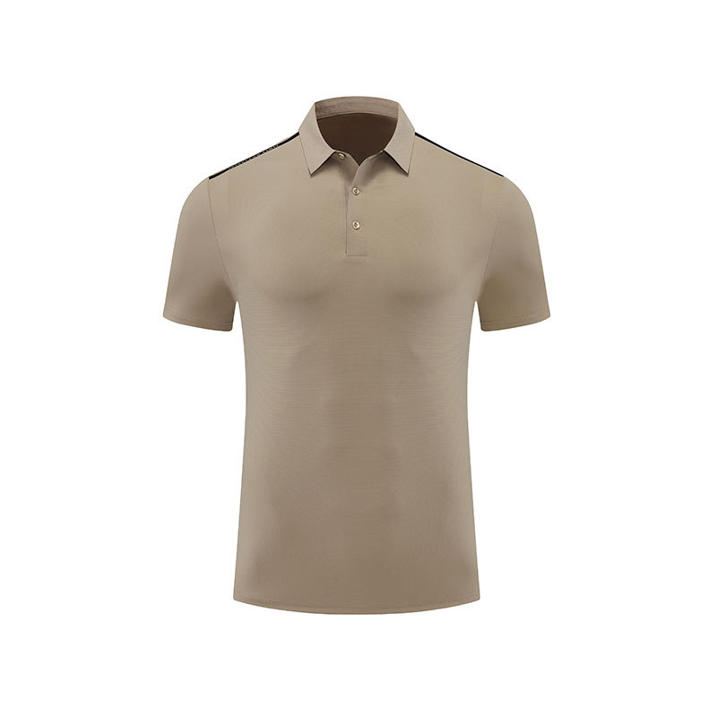 Camiseta de hombre de manga corta de golf con estampado casual, ropa de tiro que absorbe el sudor, ropa de secado rápido para fitness al aire libre, camisa POLO para hombre